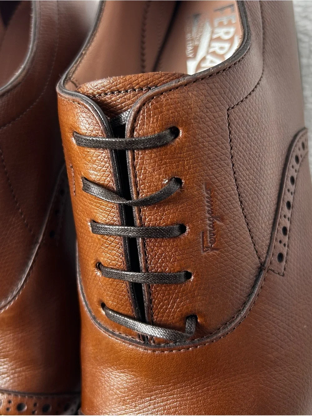Salvatore Ferragamo elegant brown